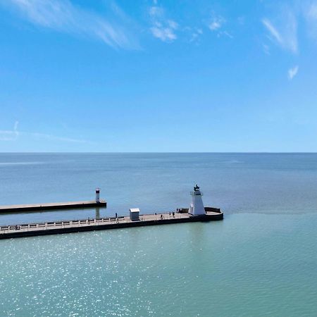 Luxe Lodges On Lake Erie بورت دوفير المظهر الخارجي الصورة