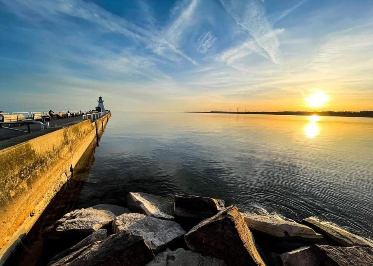 Luxe Lodges On Lake Erie بورت دوفير المظهر الخارجي الصورة