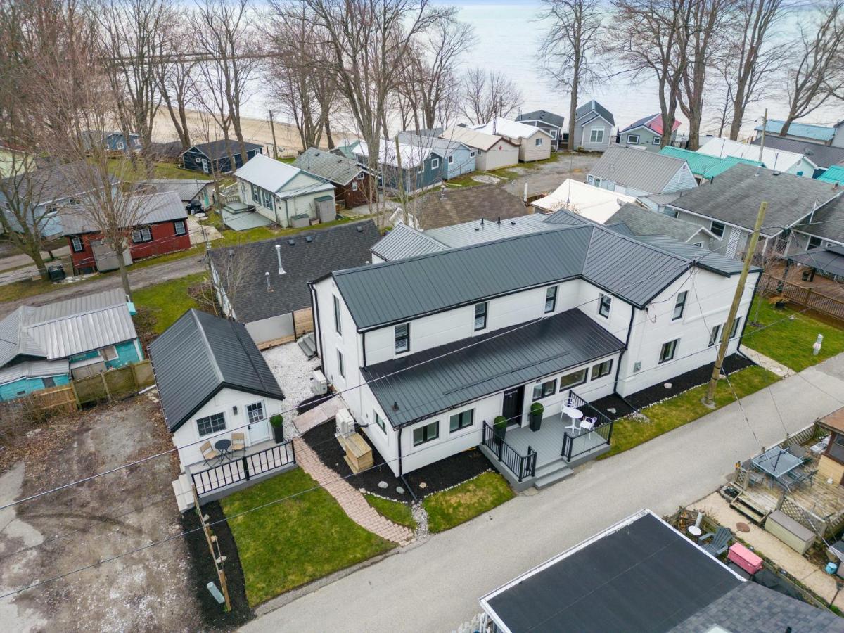 Luxe Lodges On Lake Erie بورت دوفير المظهر الخارجي الصورة